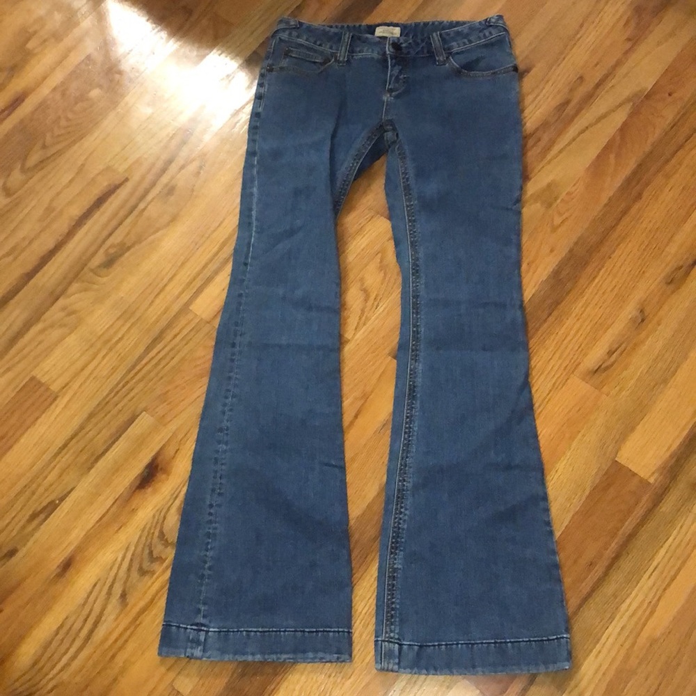Free people mid rise boot cut jeans